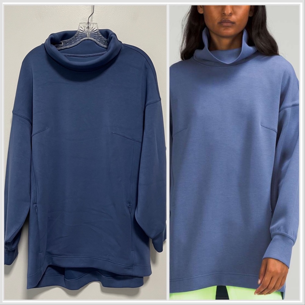 lululemon athletica Blue Sweatshirt
